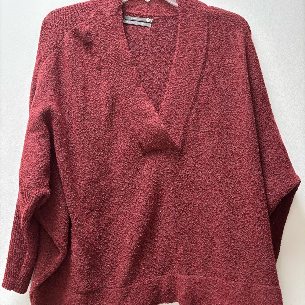 Women's Burgundy Sweater Anthropologie